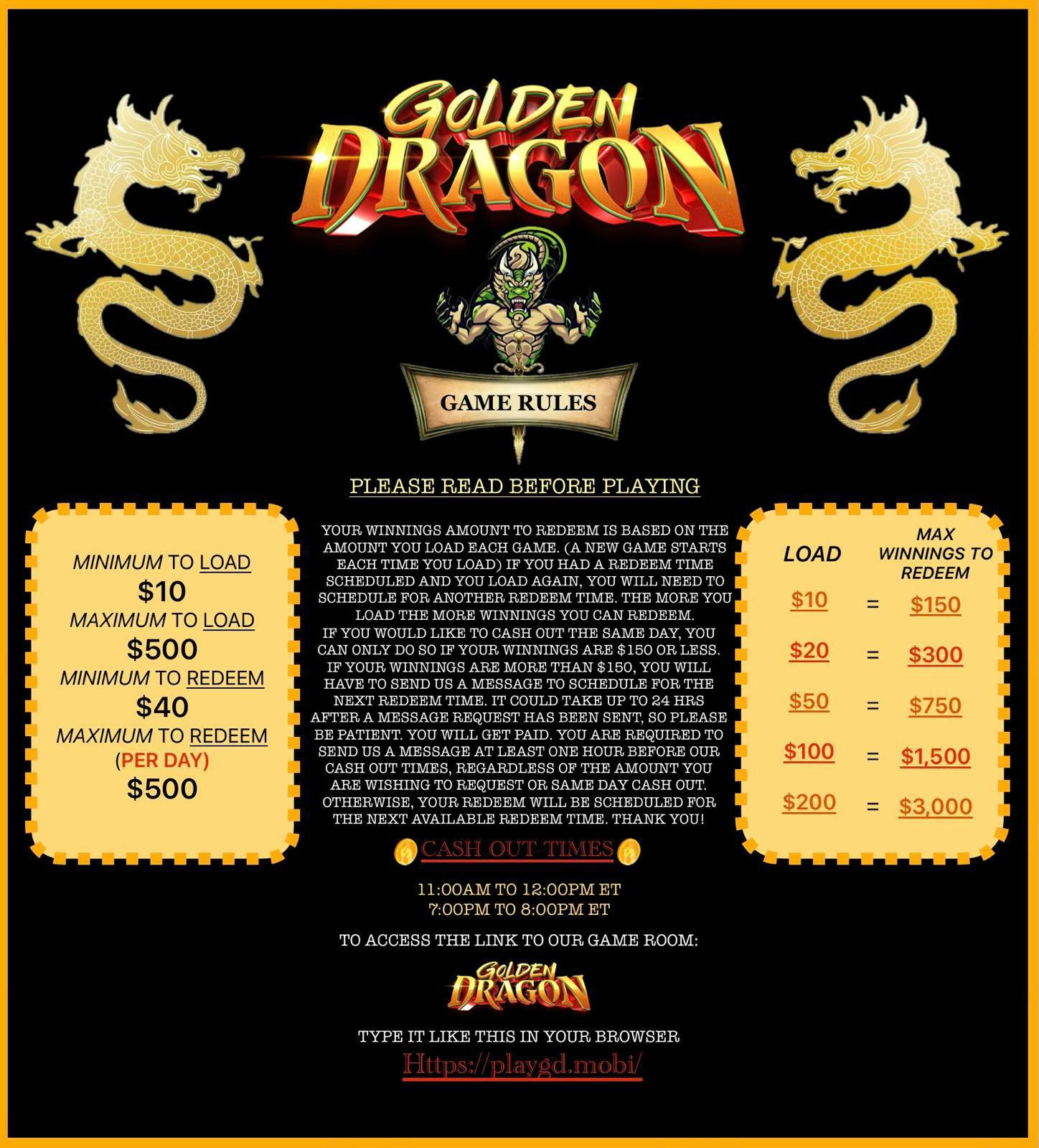 Golden Dragon Arcade 24/7